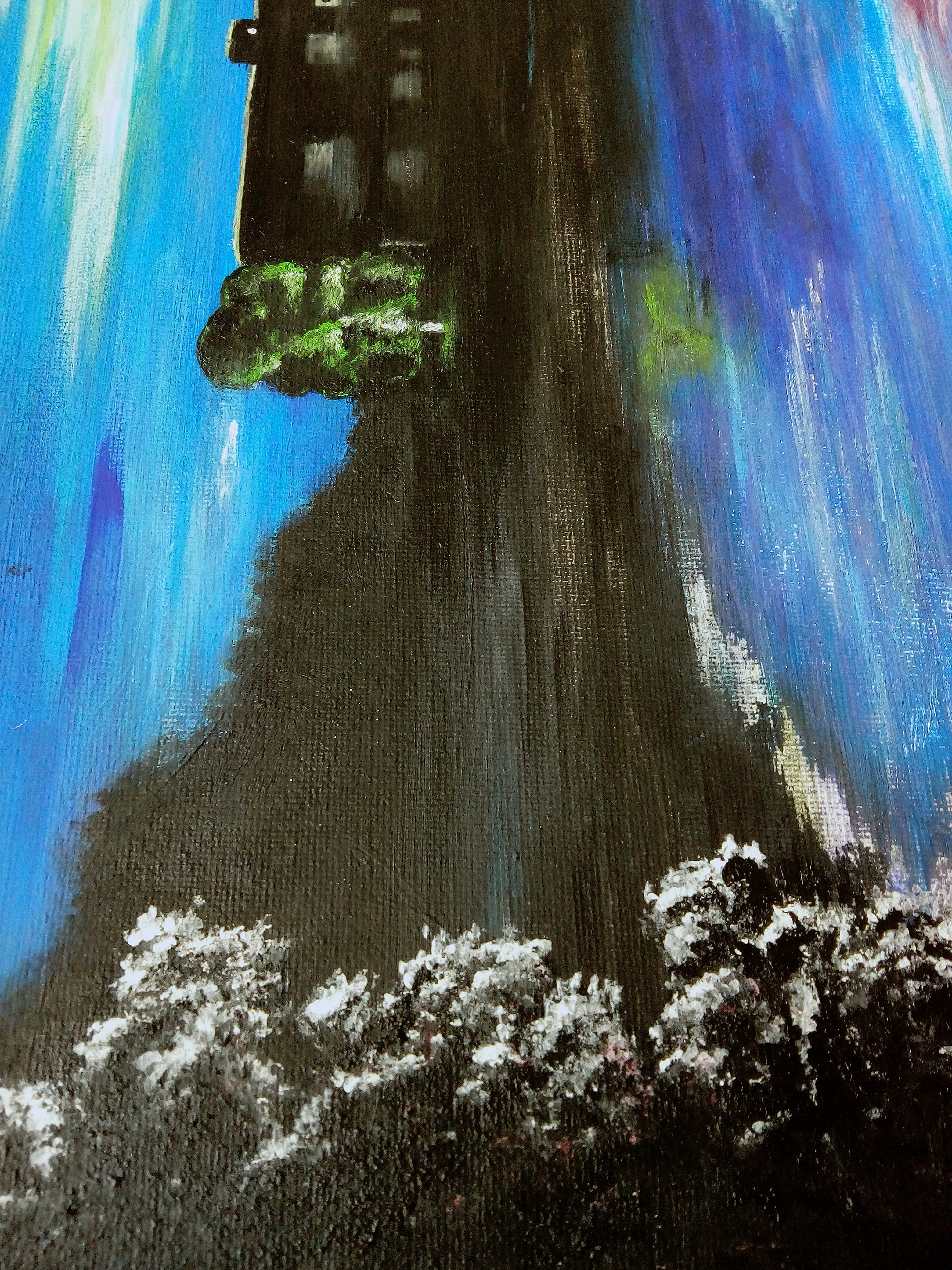 <b>Amor et Sapientia</b><br><br>detail z diela Beatitudo Pura, akryl na plátne