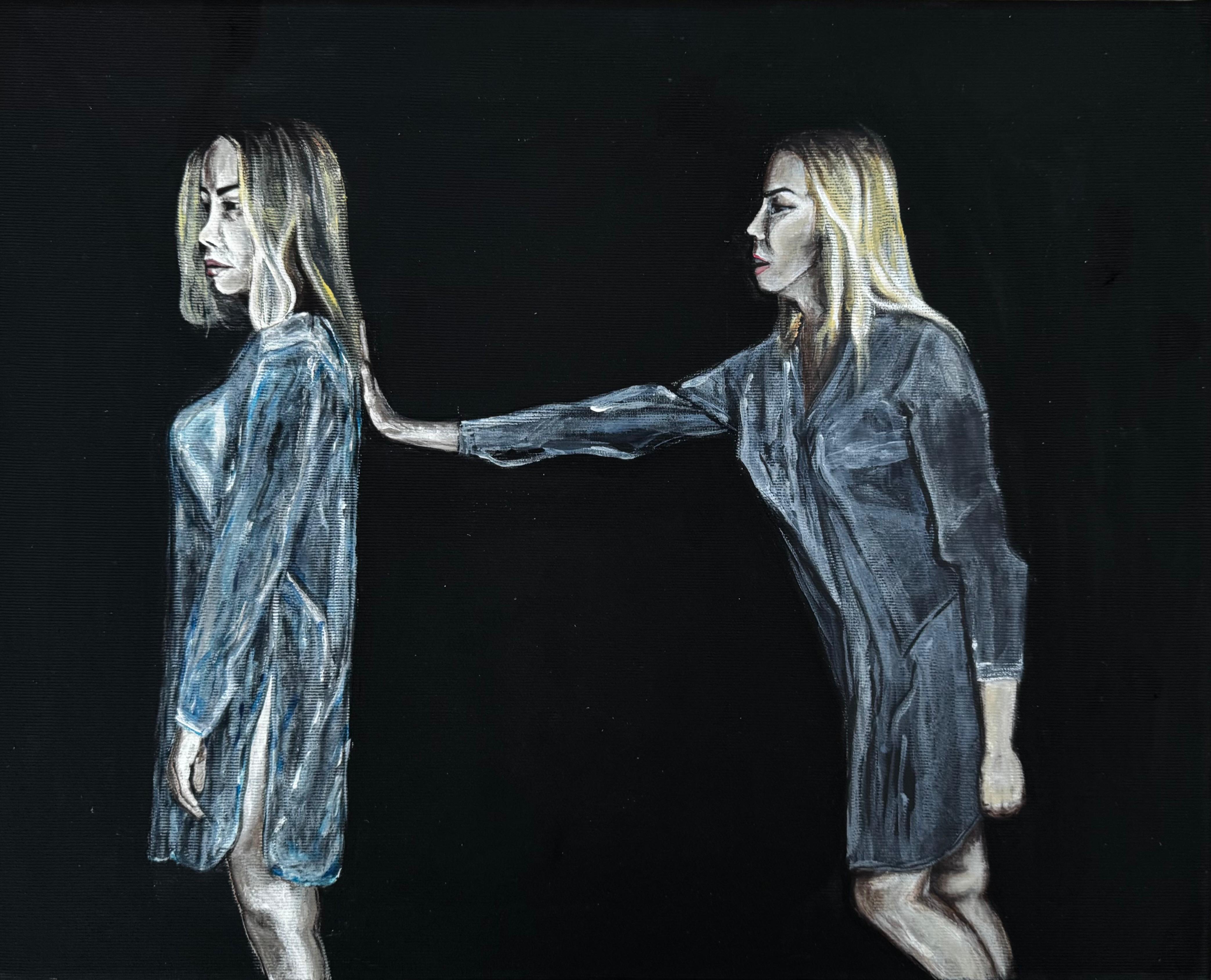 Maľba v procese tvorby, určená ako súčasť pripravovanej série <em>COMEBACK</em>. Vznikla počas sympózia ARTHUNT v Banskej Belej na začiatku leta 2025.