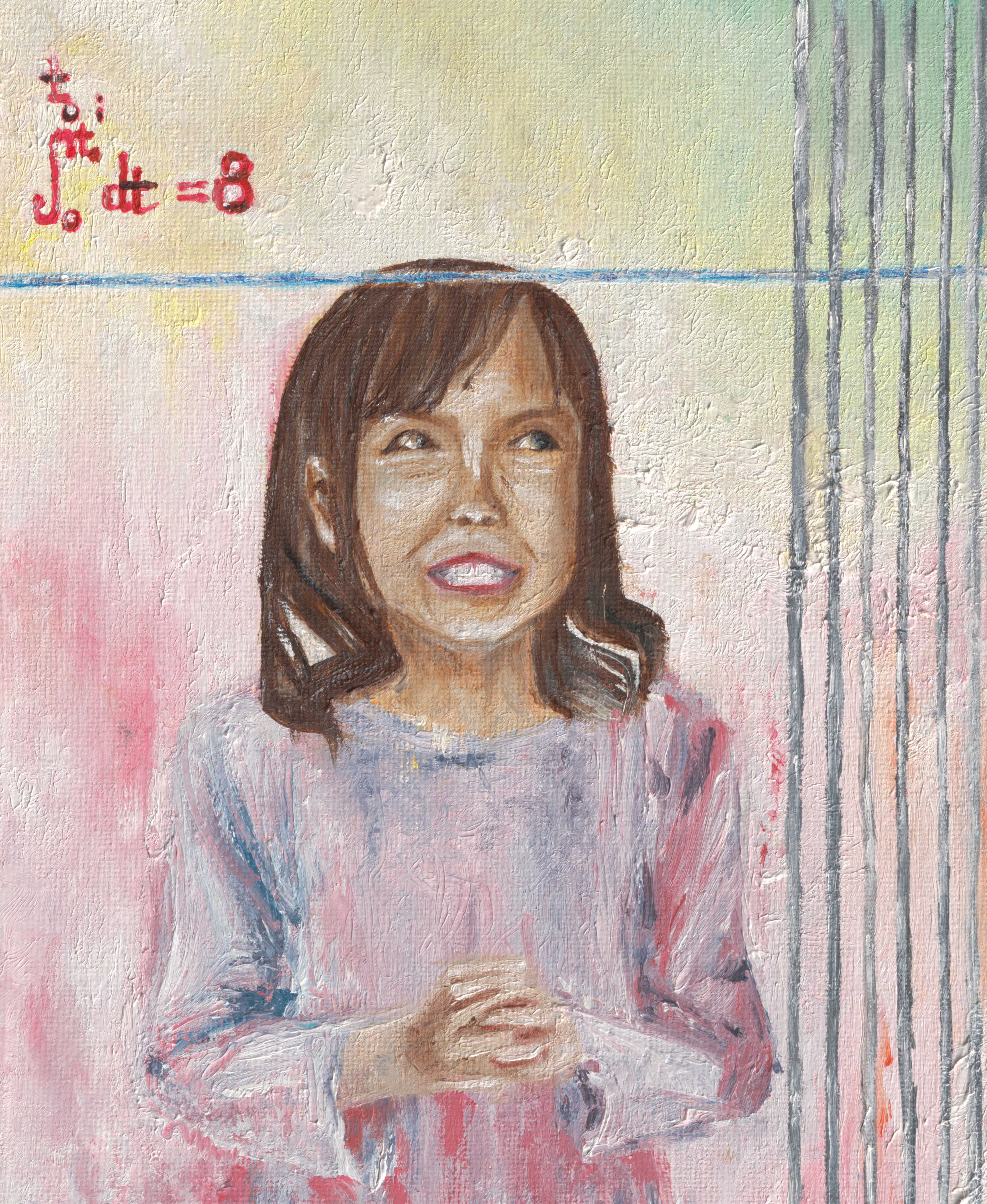 <b>Pueritia</b><br><br>olej na plátne, 20 x 50 cm